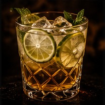 Signature Cocktail an Bord